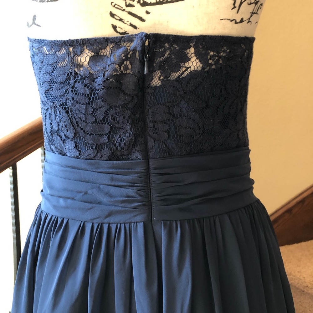 FINAL SALE B2 Jasmine Lace Strapless Dress NWT 14 - Picture 6 of 6